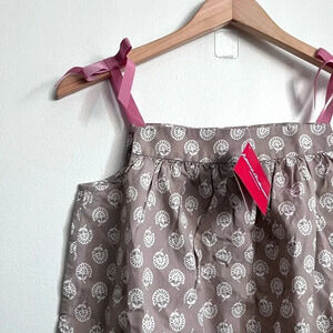 Hanna Andersson Bow Floral Printed Pillowcase Dress